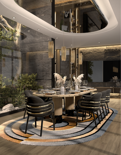 ANJELICA Oval Dining Table