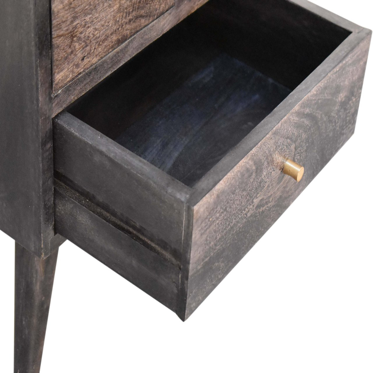 4 Drawer Multi Chestnut Nightstand