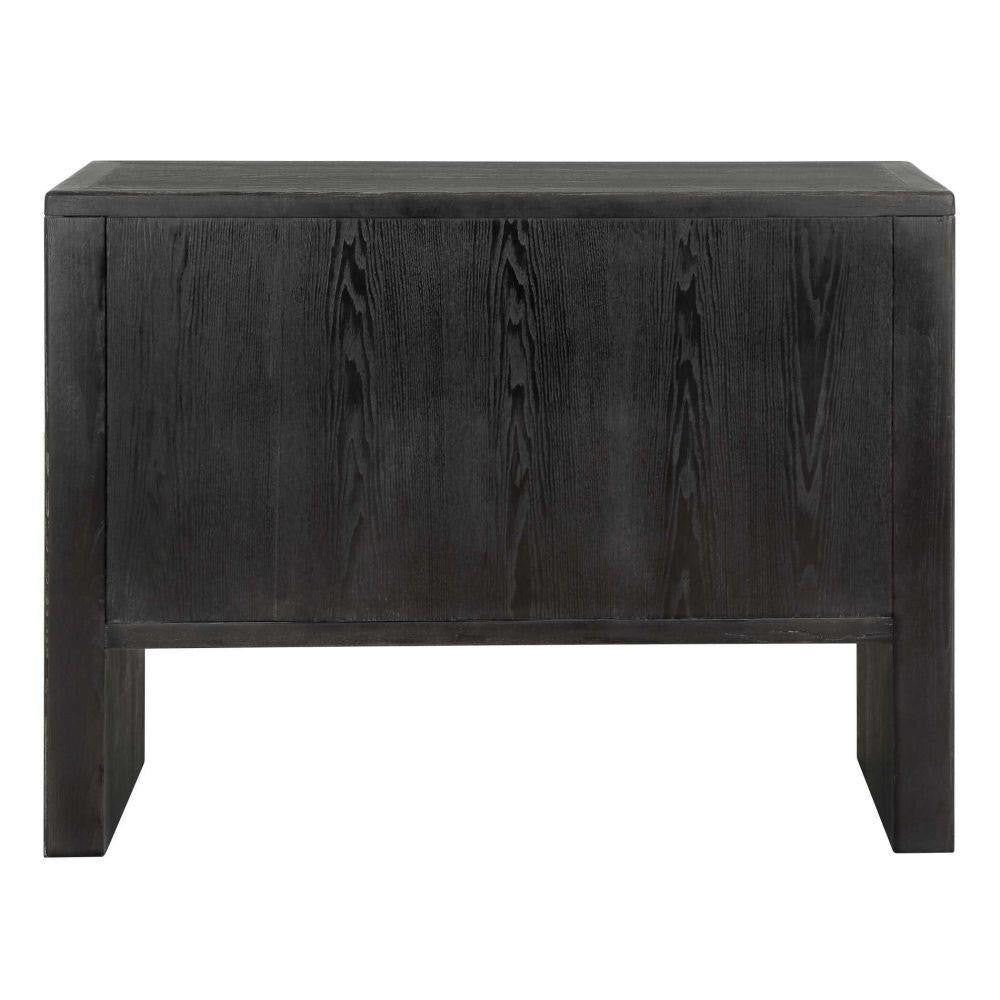 Uttermost Dark Stain 2 Door Cabinet
