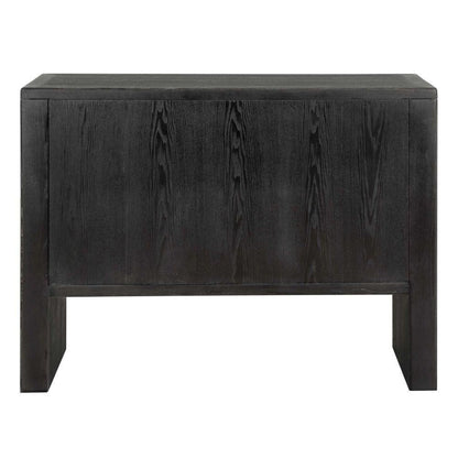 Uttermost Dark Stain 2 Door Cabinet