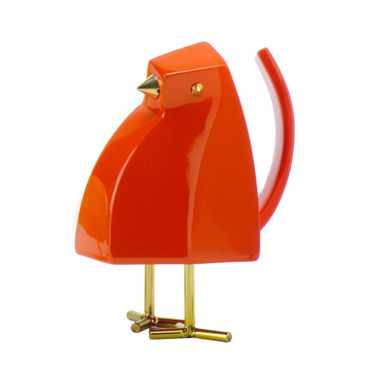 Bird Sculpture - Orange
